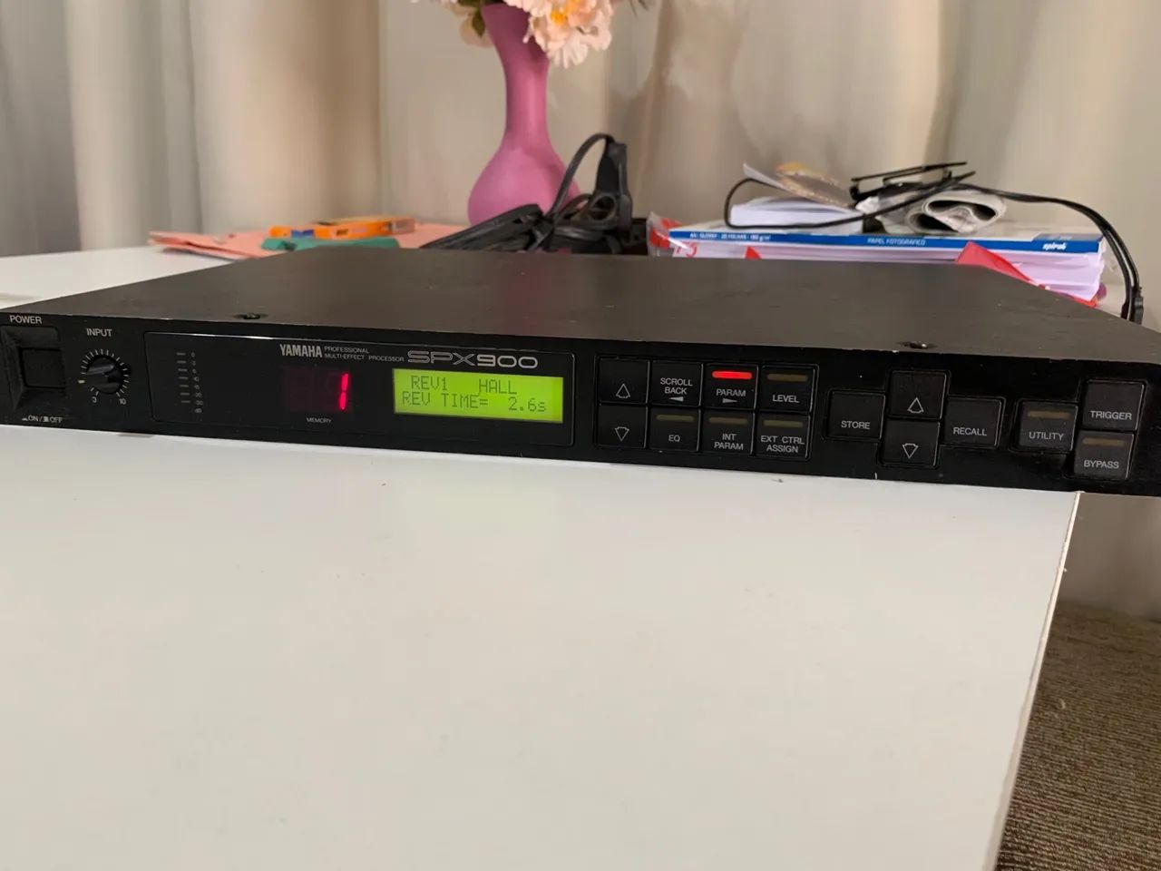 Rack Yamaha SPX900 Multi Efeitos - Instrumentos musicais