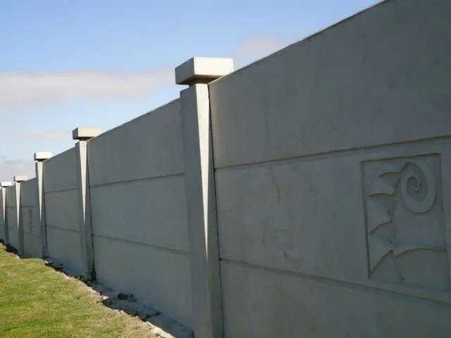 Muro de concreto pré-fabricado