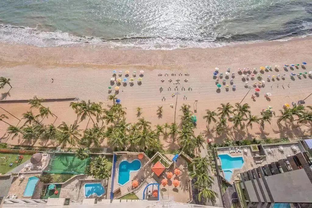 APARTAMENTO PARA ALUGUEL E VENDA NA BEIRA MAR APT TODO MOBILIADO LAZER COMPLETO GRANDE OPO - Foto 5
