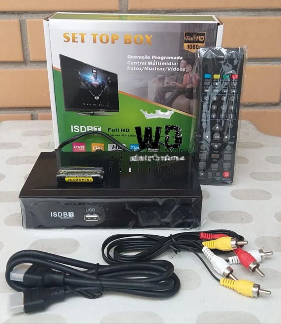 Receiver Digital ISDB-T Full HD - Foto 5