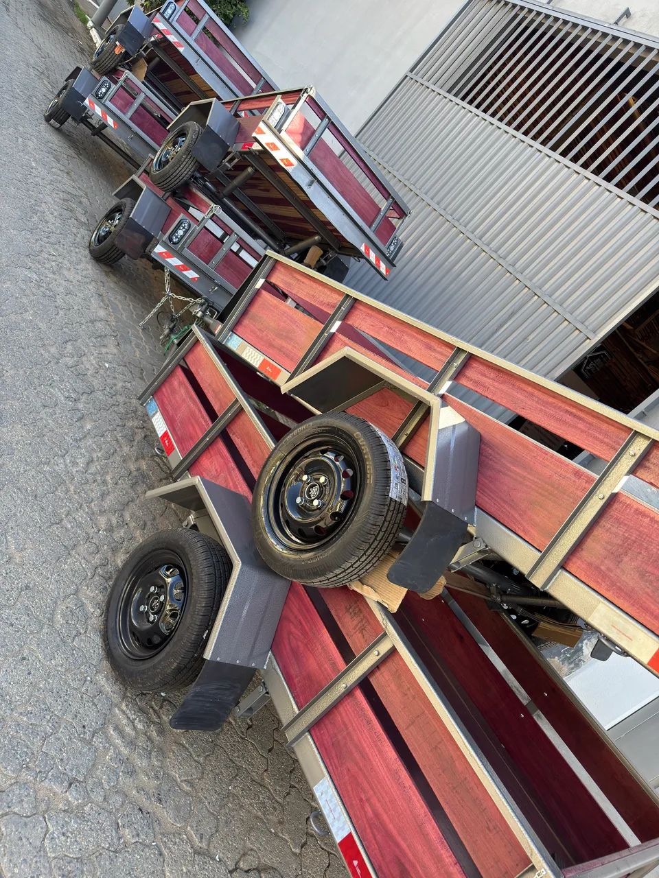 Carretinha trolete reboque