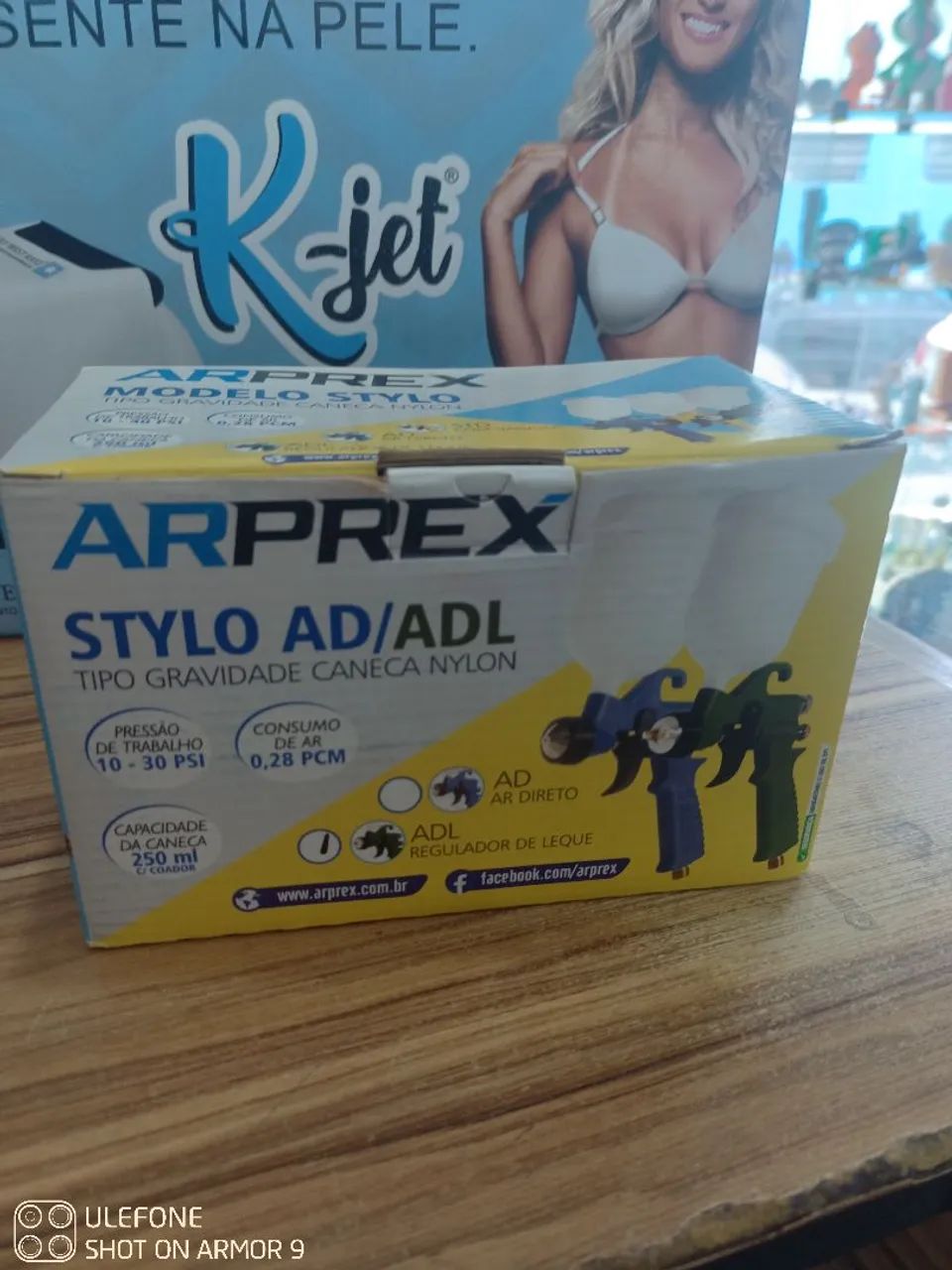 K-jet Bronzeamento artificial 