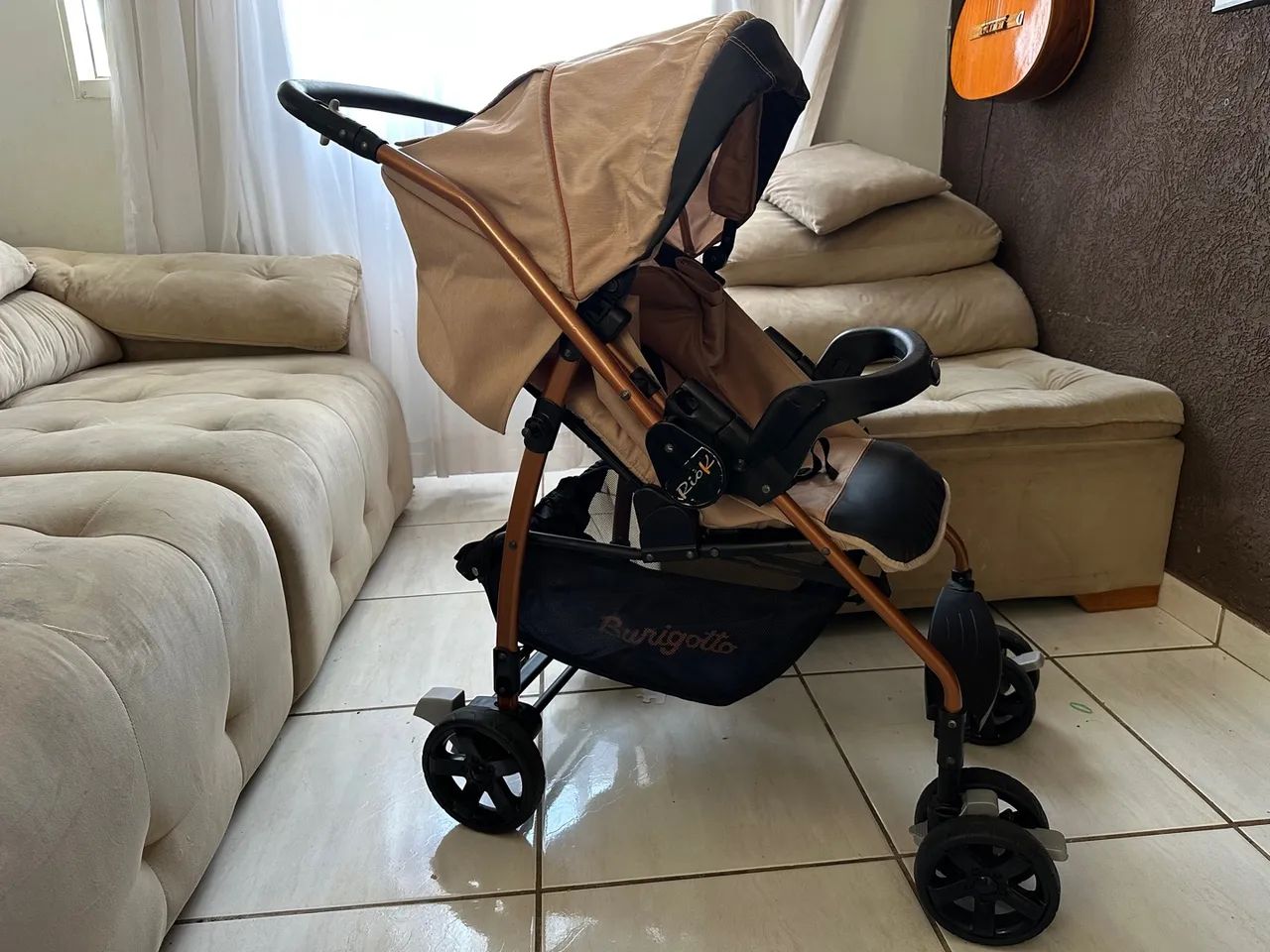 Carrinho de Bebê e Bebê Conforto Burigotto  - Foto 2