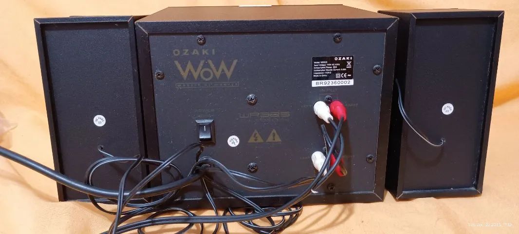 Caixa de Som Ozaki Wooden Subwoofer (25W RMS) Dual Bass 2.2 CH, Potência de saída do woofe - Foto 2