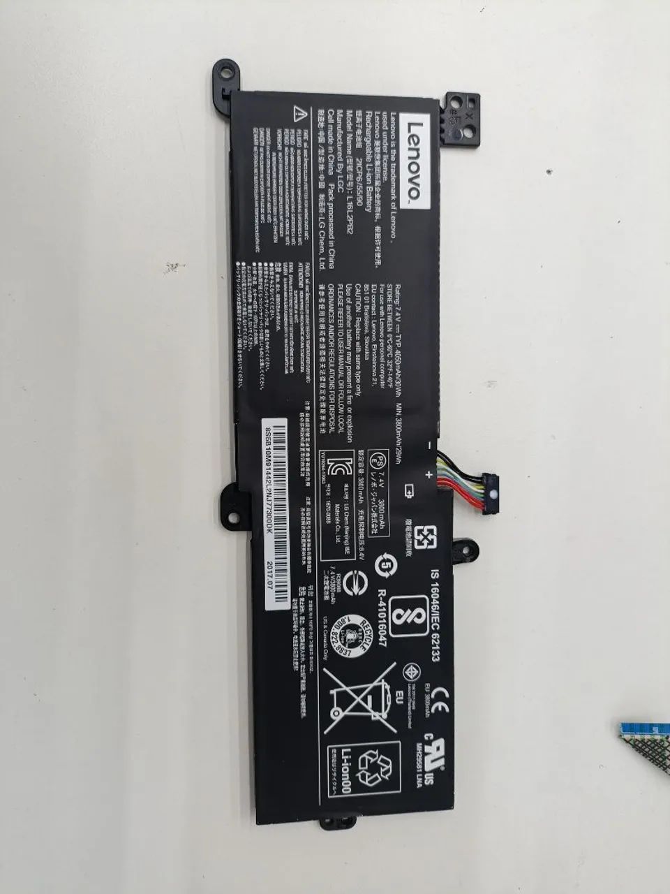 Bateria Lenovo s145 original funcionando perfeitamente modelo 2lcp6/55/90