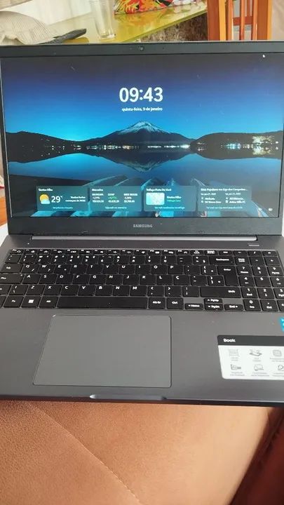 Notebook Samsung Book novo!