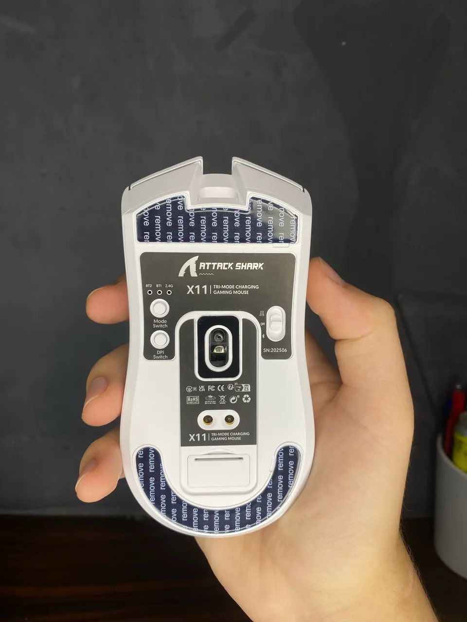 Mouse Gamer Attack Shark X11 - Foto 4