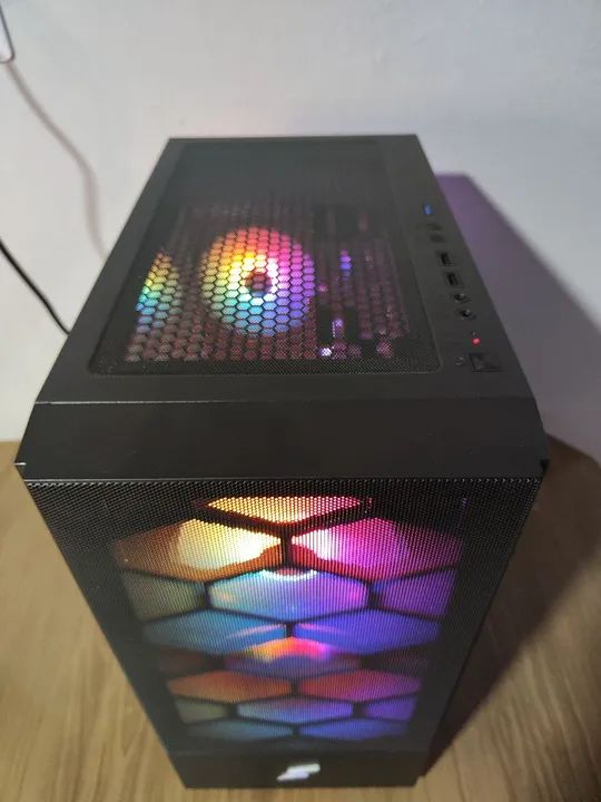 (Novo) Pc Gamer Ryzen 5 5600GT / 16Gb RGB / Nvme 1Tb - Foto 2