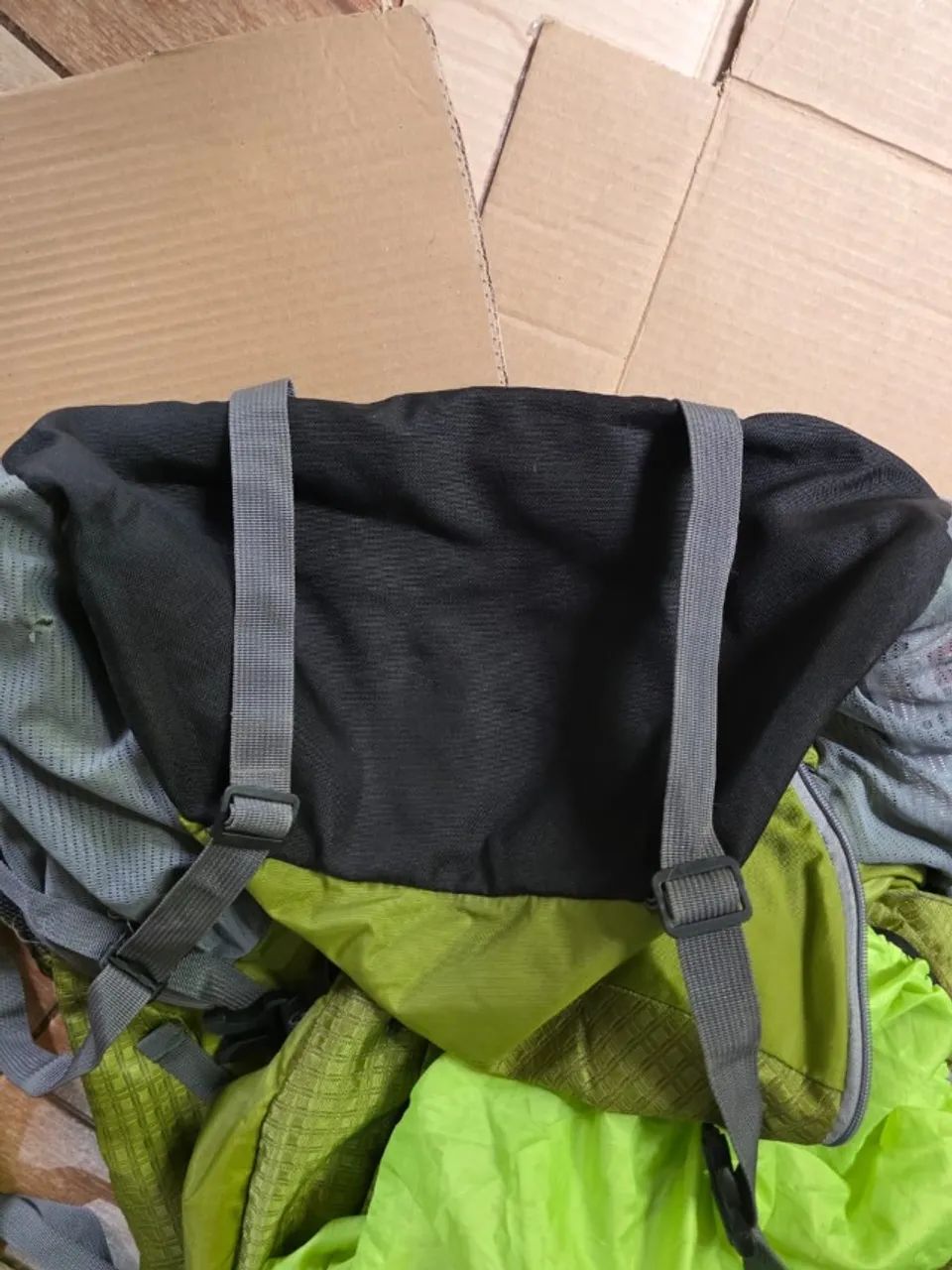Mochila Cargueira 70+15l Verde Kompaz Gt Nautika - Foto 2