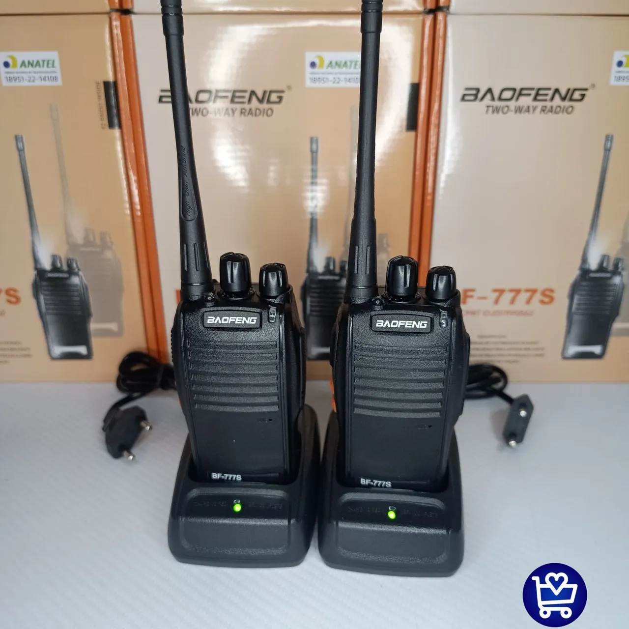 Walkie Talkie Baofeng BF-777S - Rádio Comunicador
