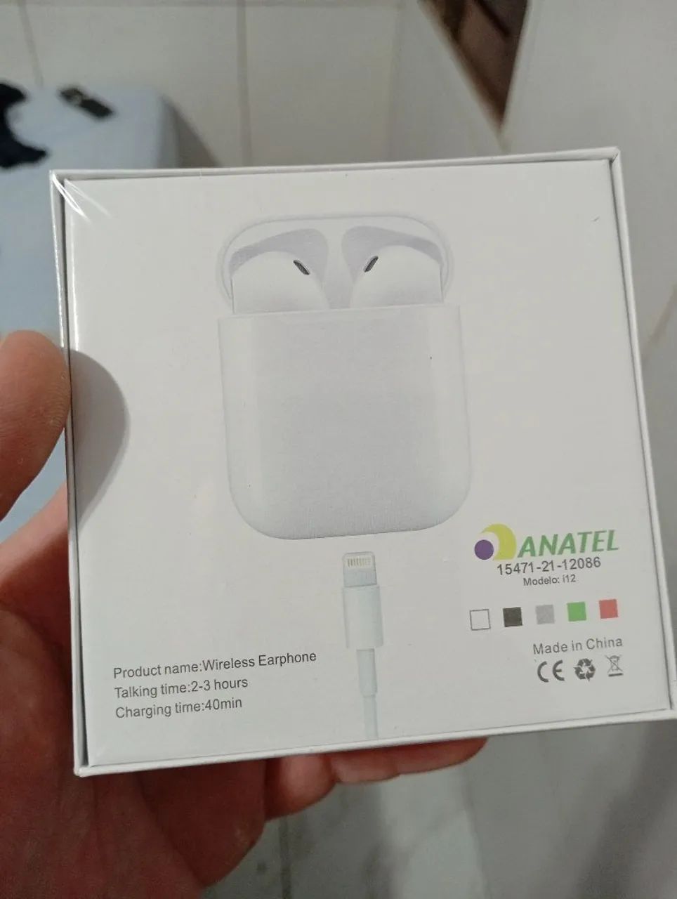 Fone de Ouvido Bluetooth i12 TWS - Foto 2