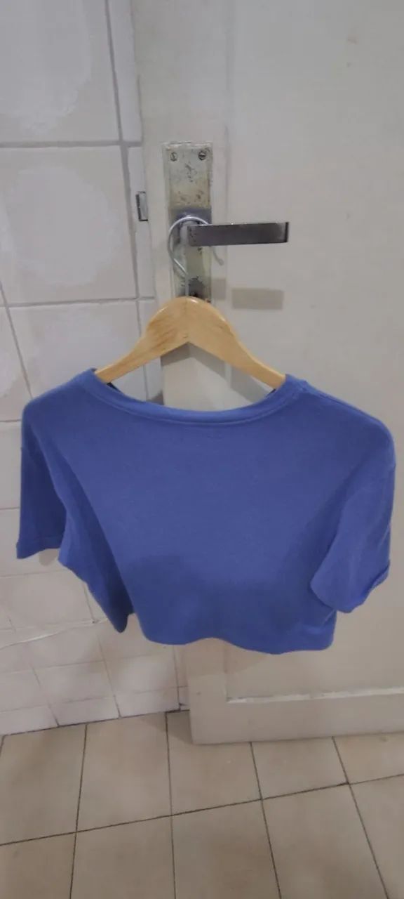 Camisa crooped tamanho m - Foto 2