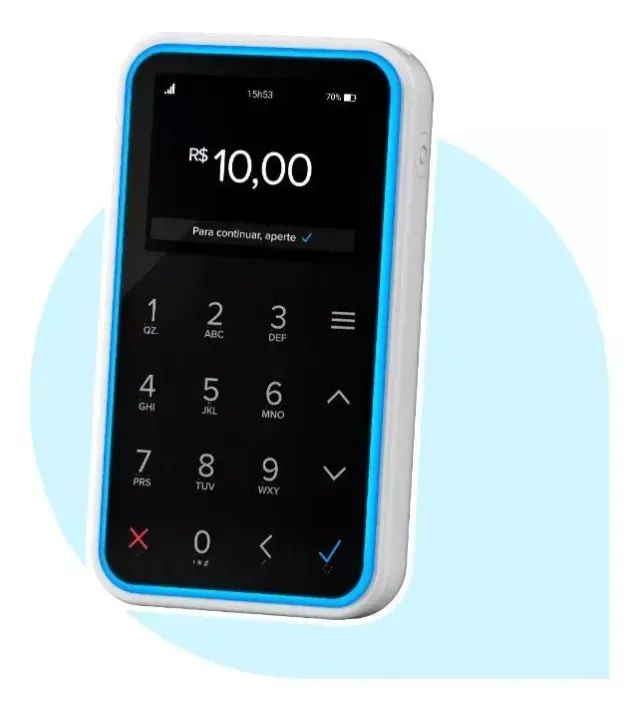 Mercado Pago Point Air Maquininha De De Cartão 4g Wifi E Nfc