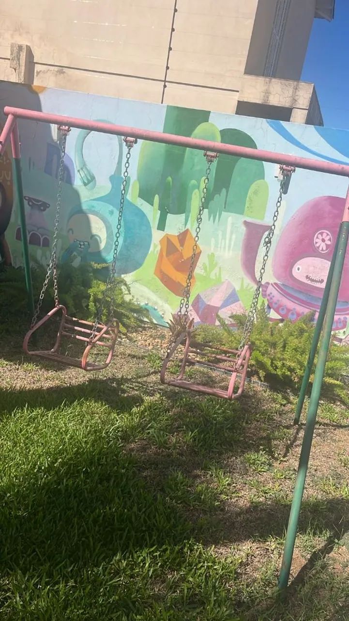Balanço infantil de ferro- Divertido e colorido - Foto 2