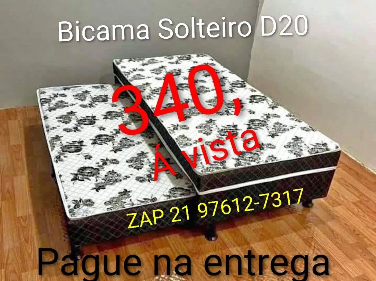 Bicama Solteiro D20(Pague na entrega)