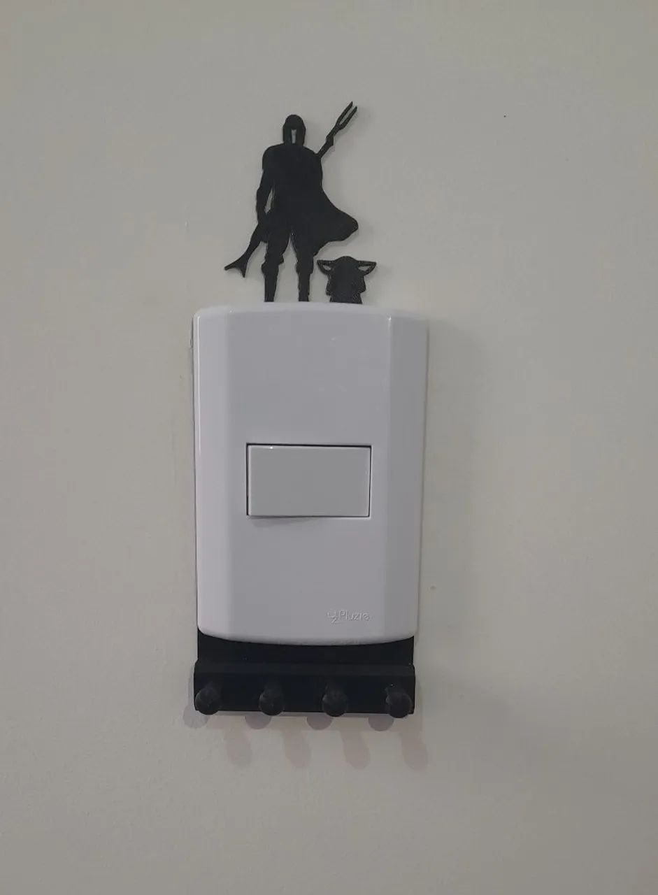 Porta chaves de tomada64739440208641122