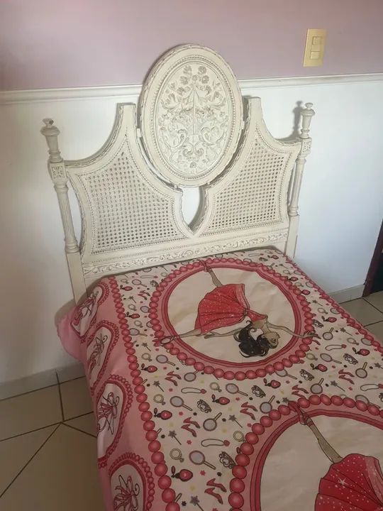 Cama de Solteiro Vintage - Provençal - Foto 2