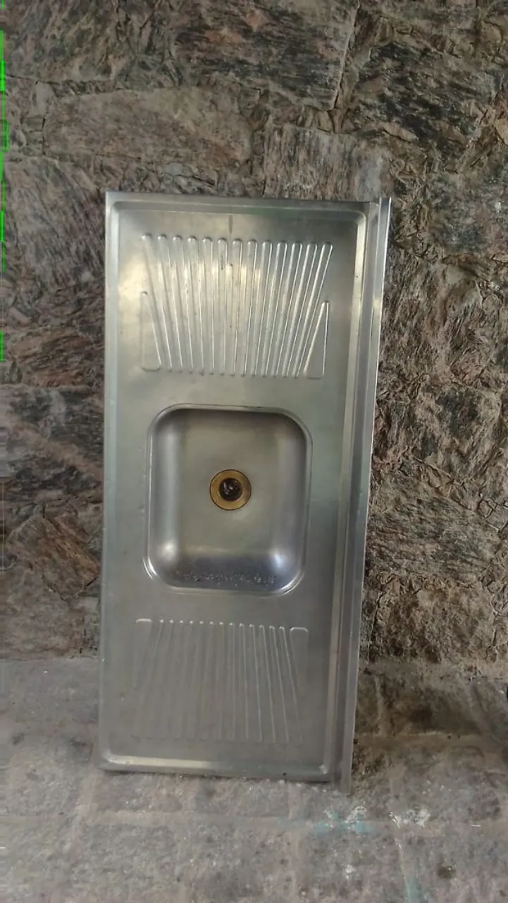 Cuba de Aço Inox para Cozinha ou Lavanderia