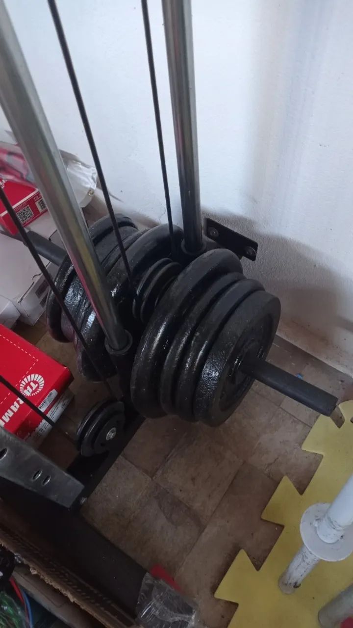 Itens de musculação home