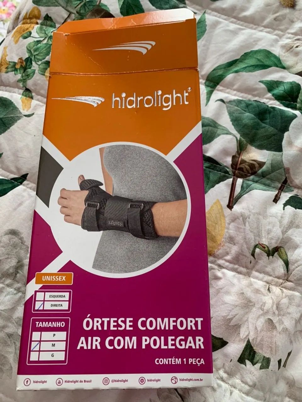 Ortese Comfort Air com Polegar.