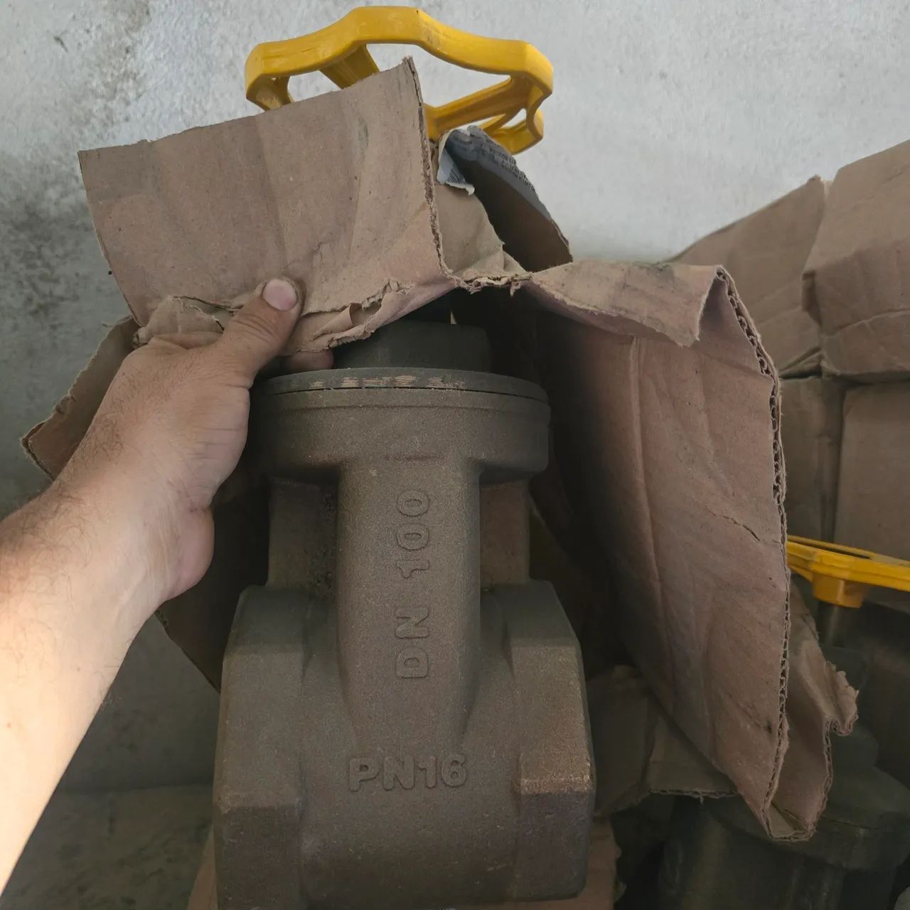 Válvula de esfera DN100 PN16