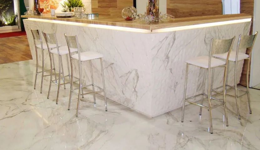 Porcelanato Calacata Polido Retificado / Vitrificado (40m²) - Foto 3
