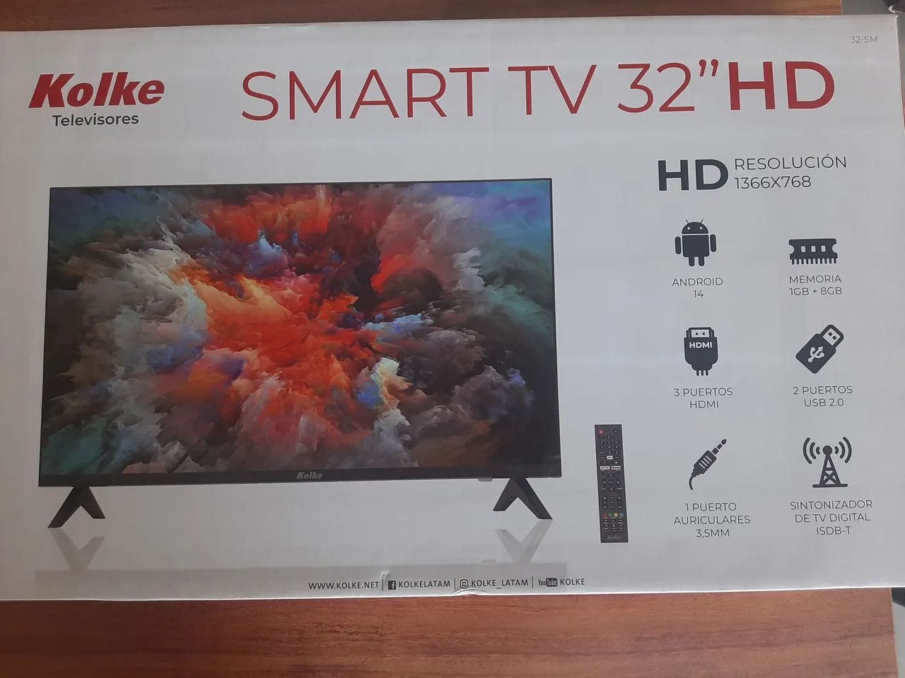 TV Smart Kolke 32 polegadas HD - Foto 2