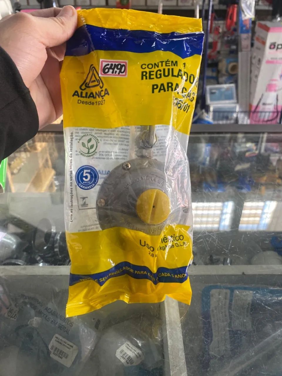 Regulador de Gás GLP Aliança