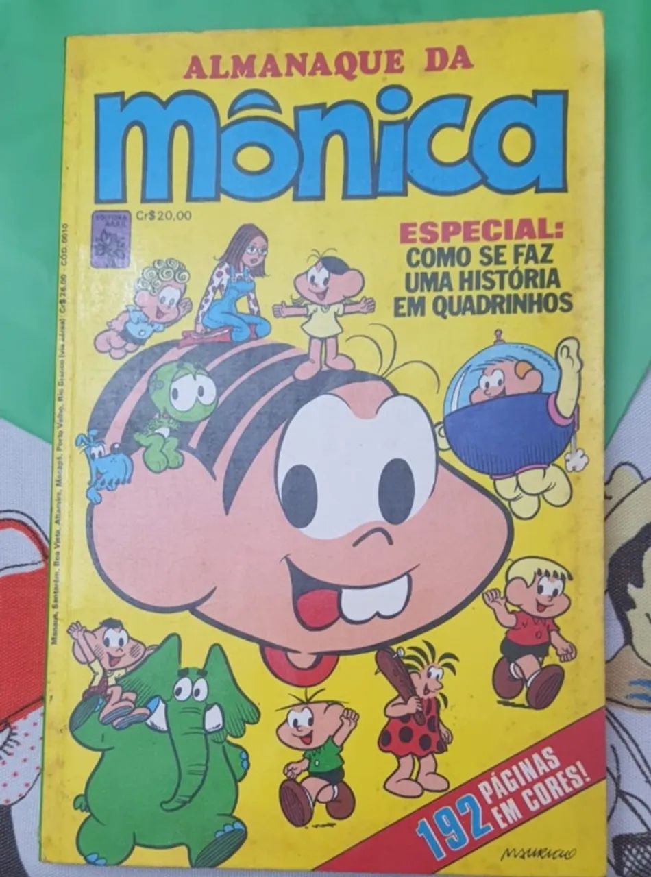 ALMANAQUE DA MÔNICA Nº 2 - Editora Abril (1977)