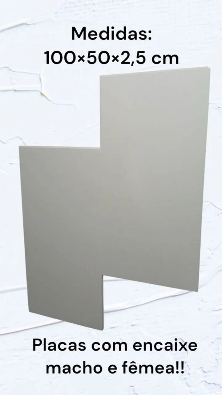 Placas Para Forro de Isopor (1m×50cm×2,5cm)!! - Foto 2