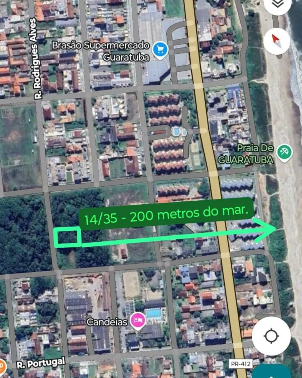 Excelente terreno atrás do candeias