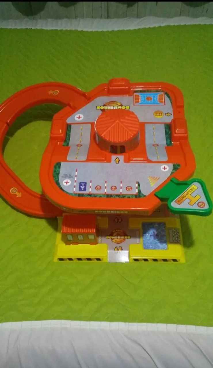 Brinquedo Garagem de Bombeiros MapToy - Foto 2