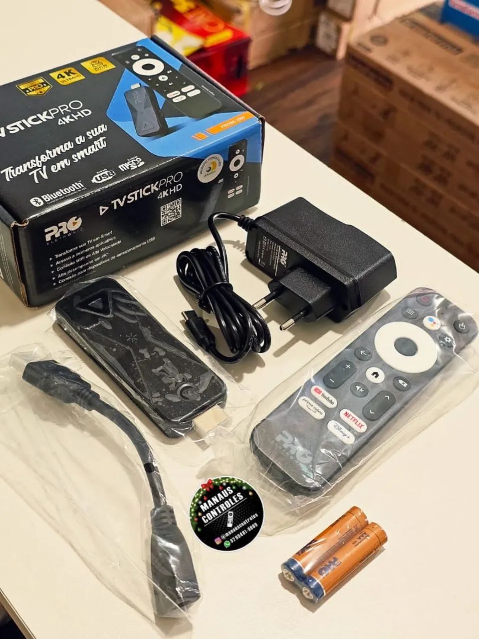 Stick pro 4K HD ( Dinheiro ou Pix)