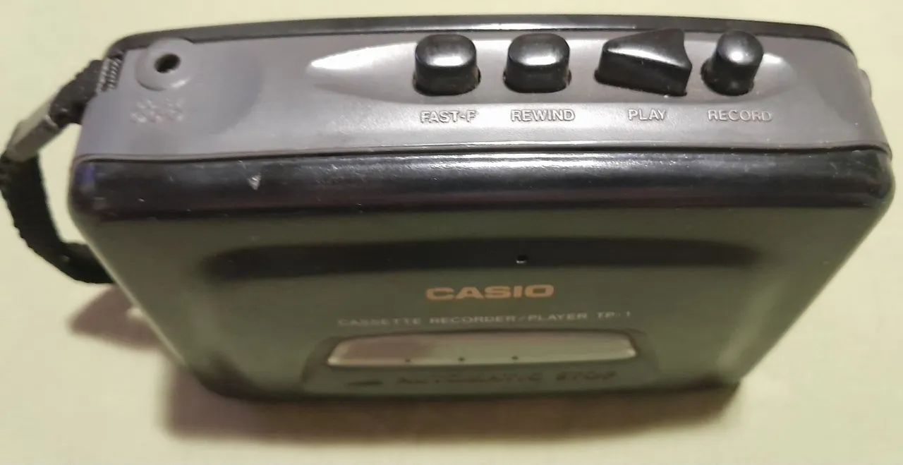 Casio Cassette Recorder/player Tp-1 - Foto 3