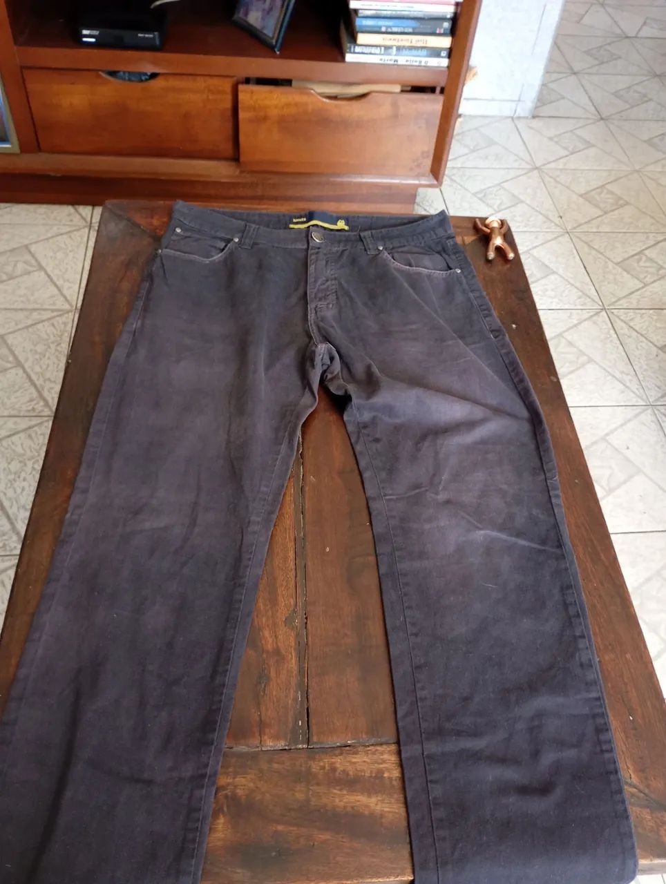 Calça   sarja preta  LIMITS  42