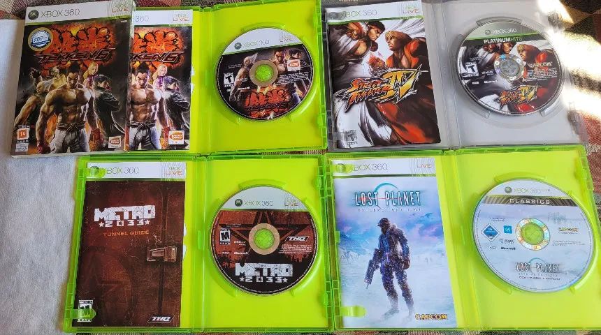 Combo c/ 12 Jogos Originais p/ Xbox 360. - Jogos de Vídeo Game