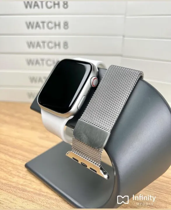 Smartwatch da moda troca papel de parede