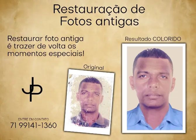 restauração de fotos - Foto 5