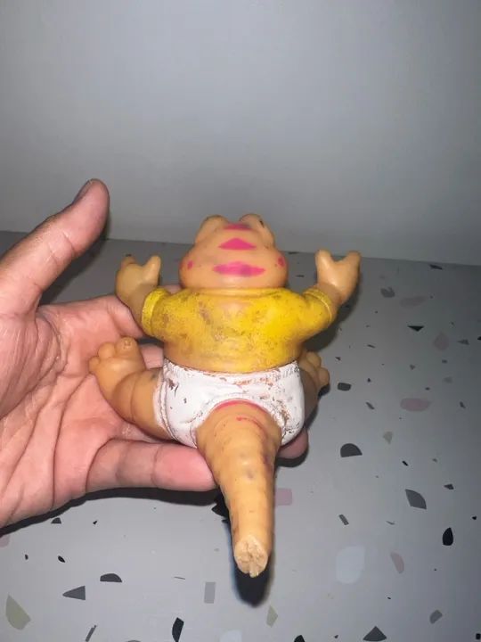 Boneco Baby Família Dinossauro(Usado). Sem marcação  - Foto 4