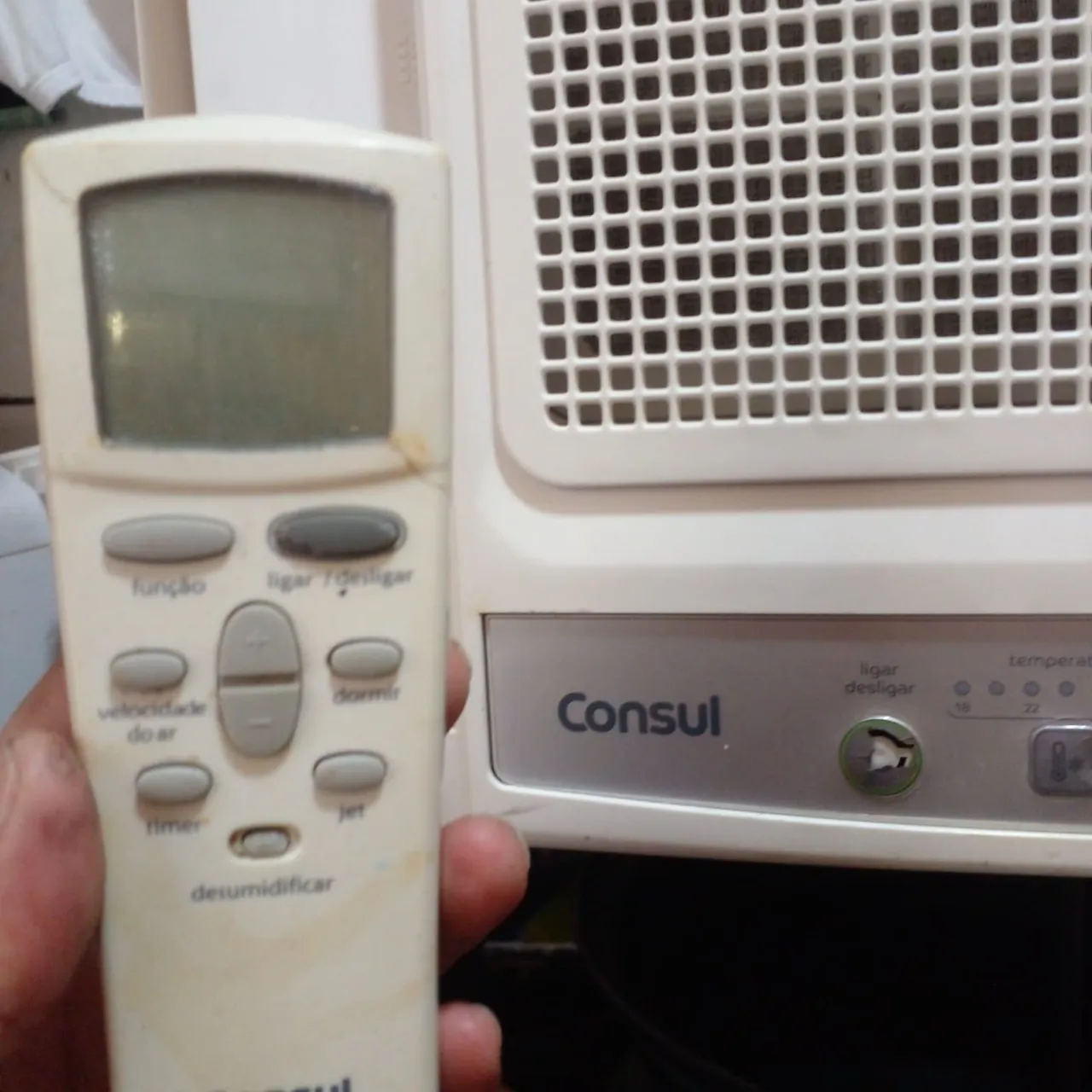 Arcondicionado consul 7.500btu com controle remoto