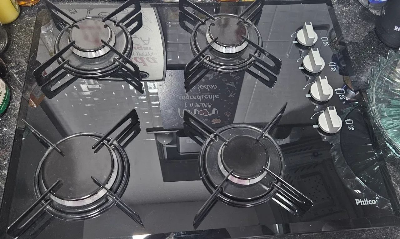 Fogão de Mesa Philco 4 Bocas - Preto - Foto 2