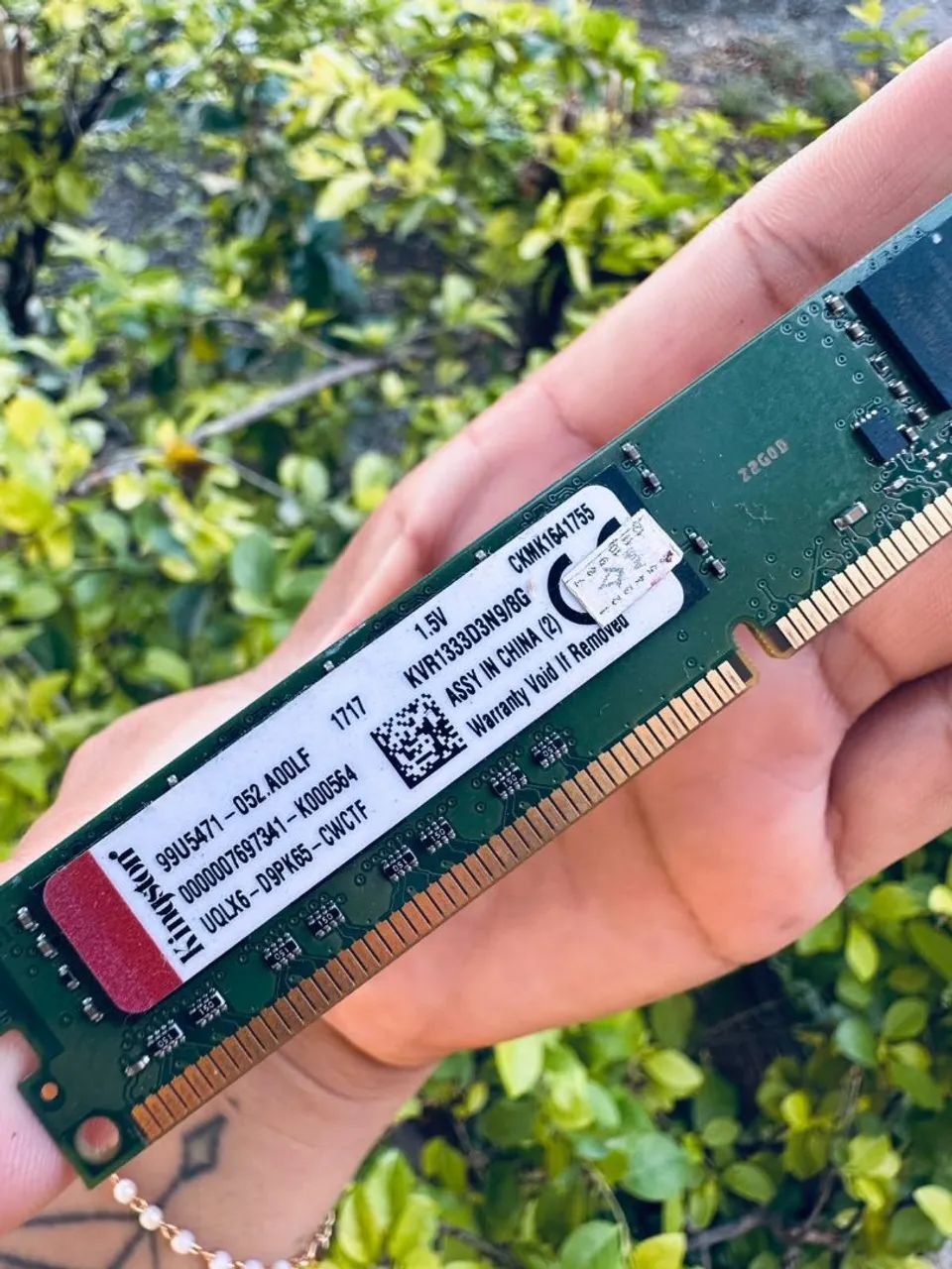 Memória ram DDR3 8gb 