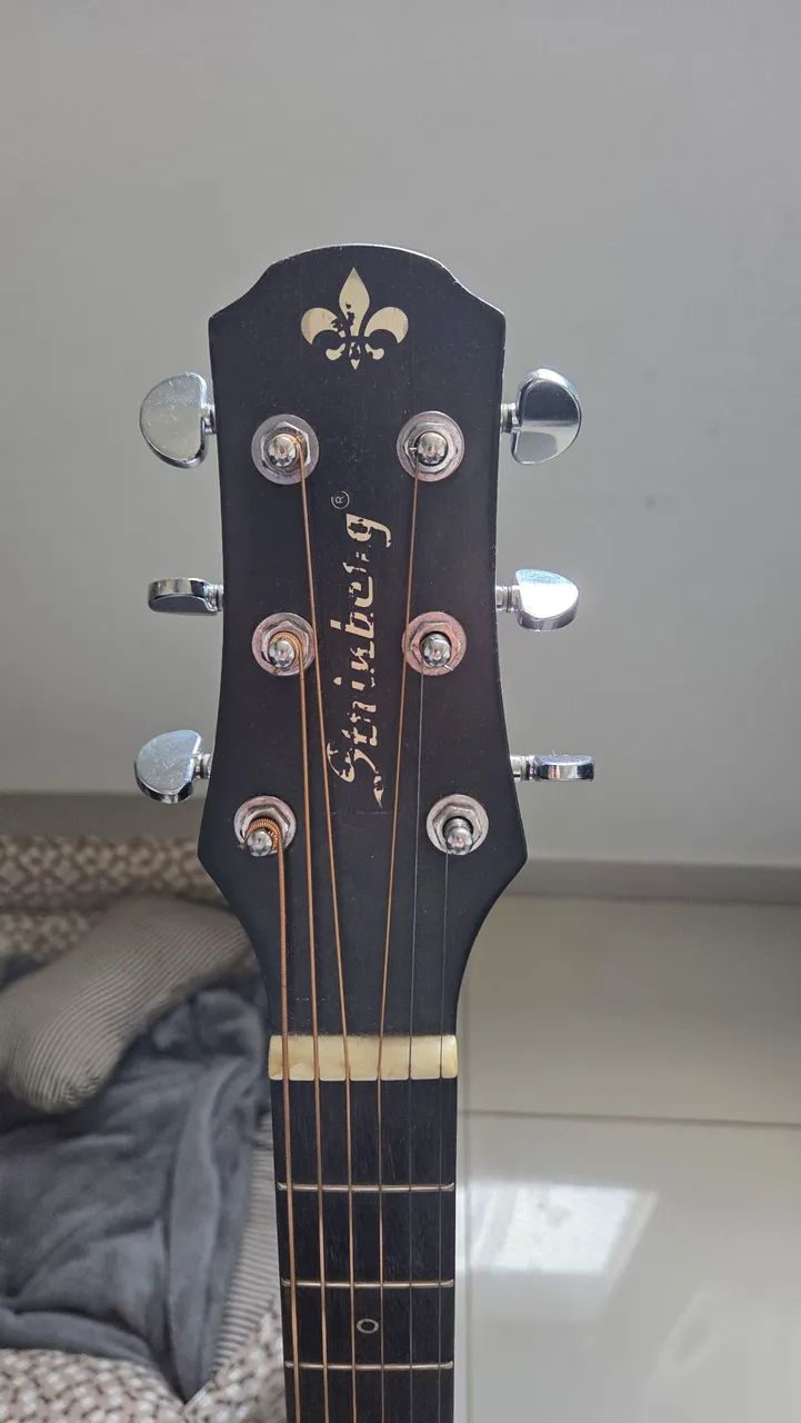 Violão elétrico strinberg - troca - Foto 4
