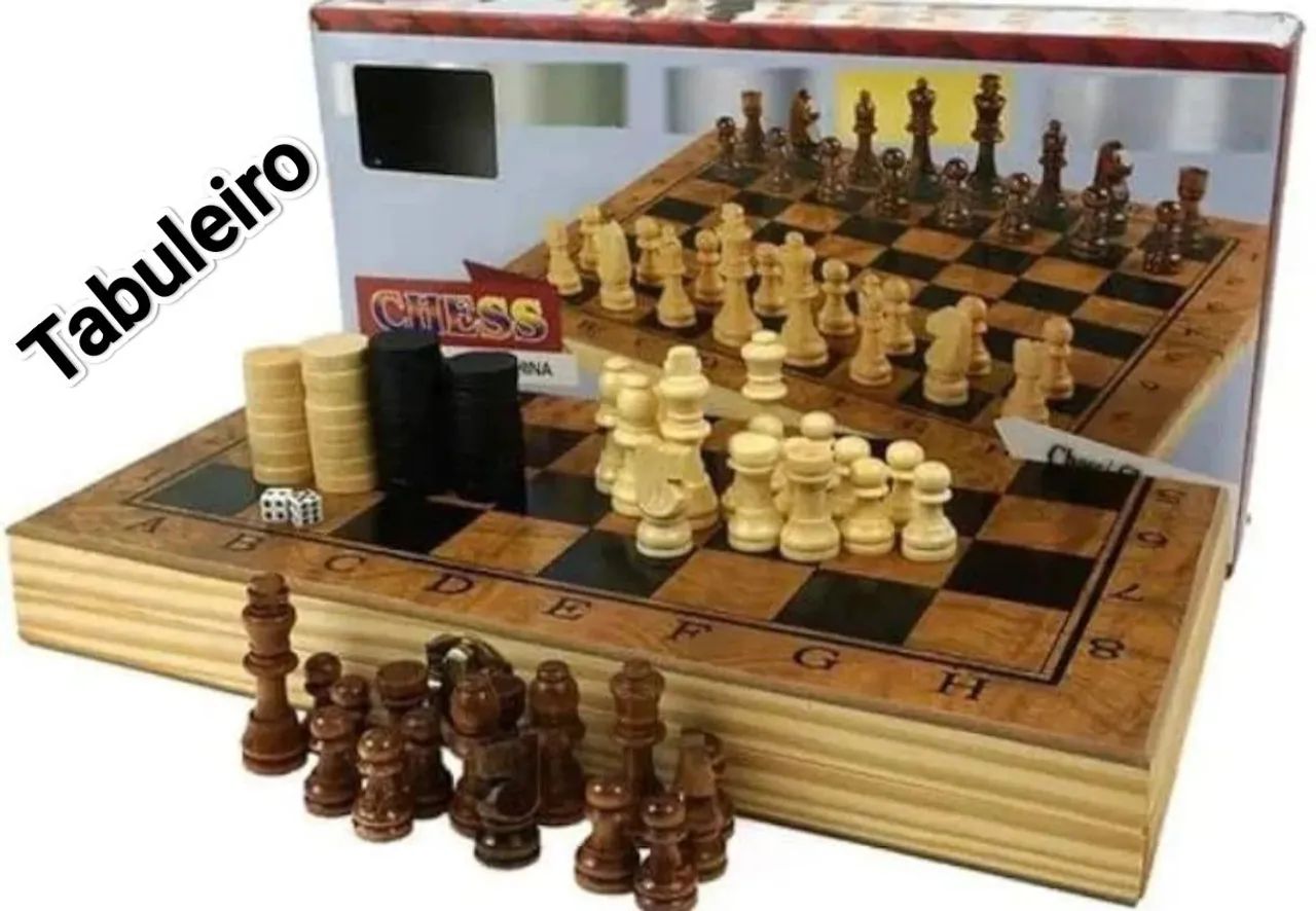 Jogo de Tabuleiro Dama Novo Promoção 