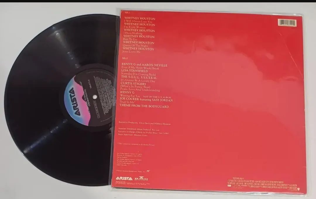 Vinil Kevin Coster The Bodyguard  - Foto 3