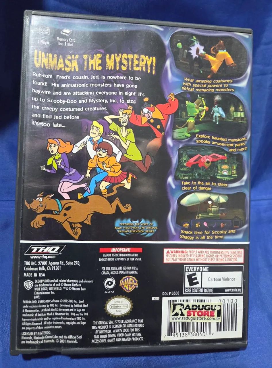 Jogo ScooBy-Doo! Unmasked Gamecube  - Foto 2