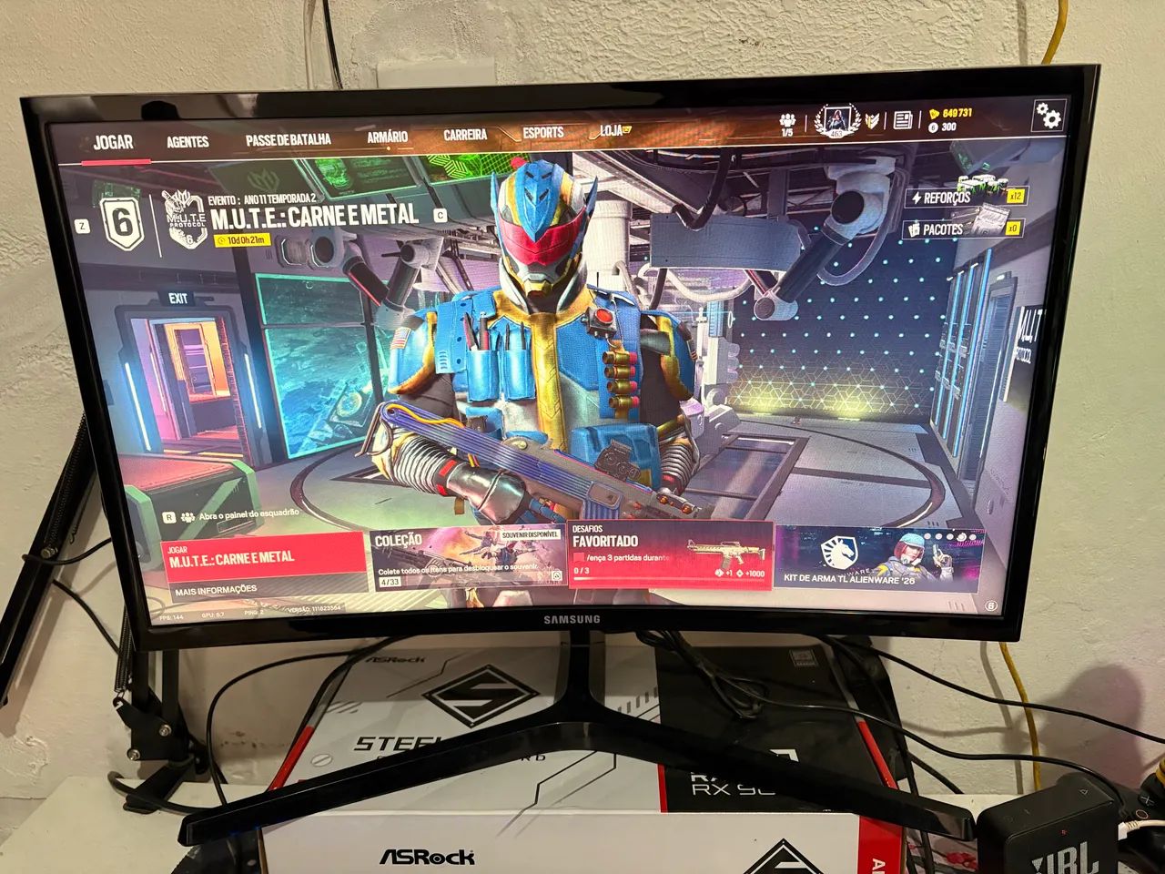 Monitor samsung odyssey 23,5 144hz
