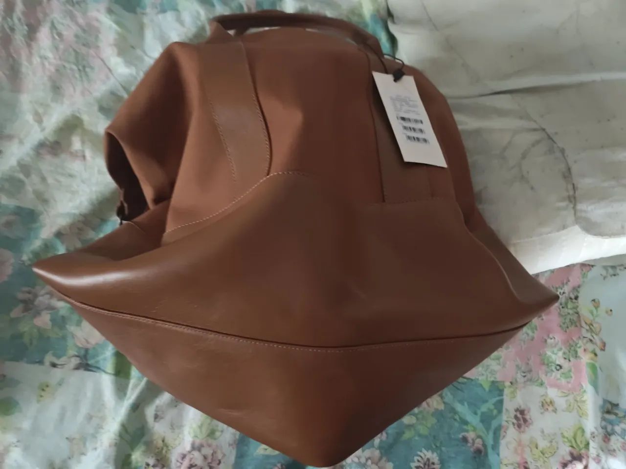 Bolsa de viagem de couro!!! - Foto 5