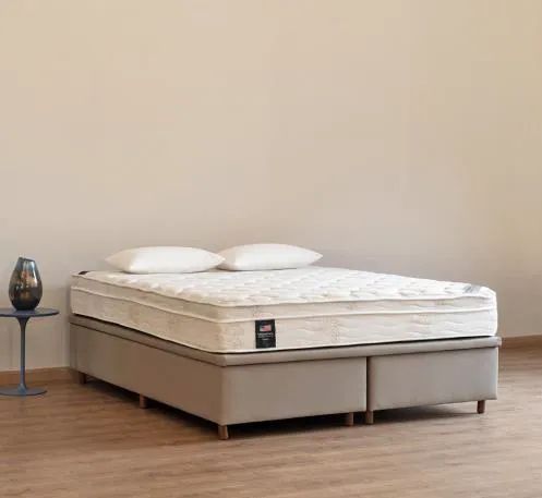 Cama casal (Queen) - Colchão e BOX