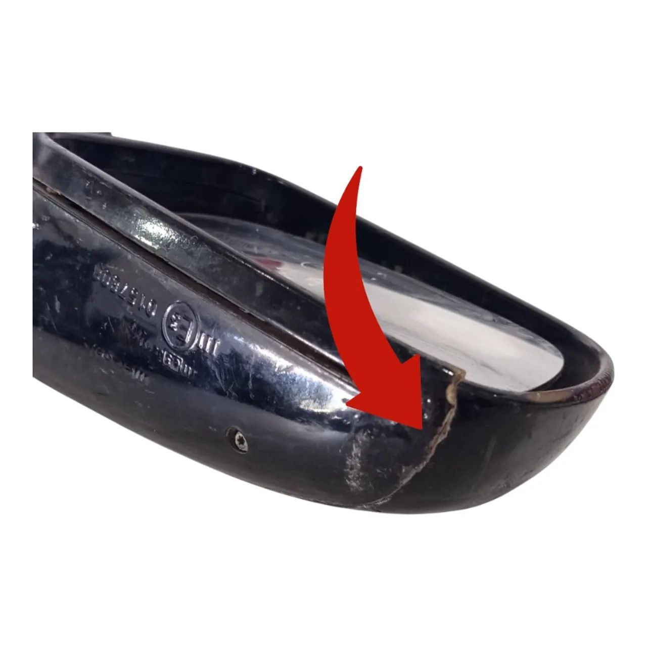 Retrovisor Lado Dir Volkswagen Gol G3 1999 2000 2001 A 2005 - Foto 4
